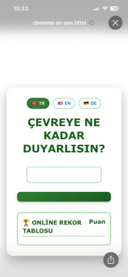 SÜRDÜRÜLEBİLİRLİK OYUN TASARIMI
